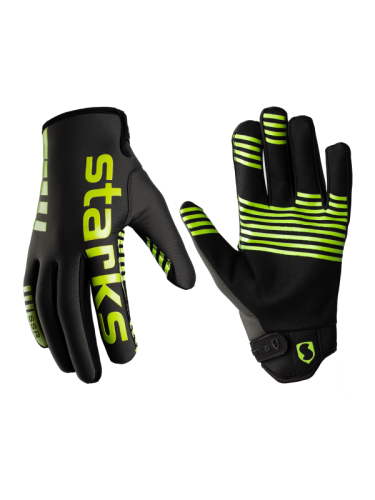 Starks Перчатки квадро Neoprene Серый/салатовый в Калиниграде