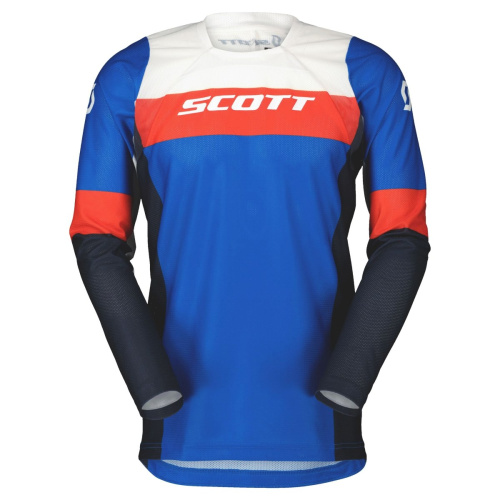 SCOTT Джерси 450 Angled Light blue/red в Калиниграде