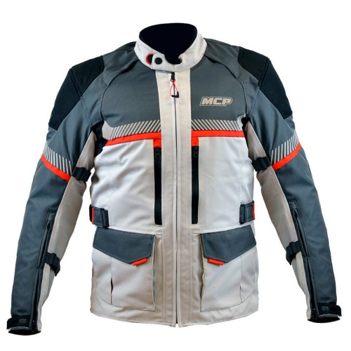 MCP Мотокуртка туристическая Everglade черно-светло-серый в Калиниграде