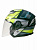 AiM Шлем открытый JK526 Yellow/Grey/Black в Калиниграде