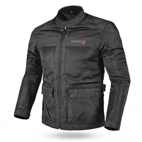Dimox Мотокуртка текстиль Thunder Mens черный в Калиниграде