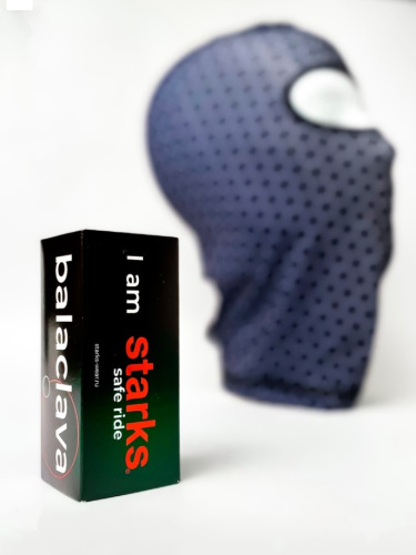 Starks Подшлемник Light Print Moto Черный принт в Калиниграде