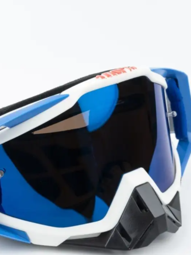 100% Replica Маска Бело-синяя линза иридиум в Калиниграде