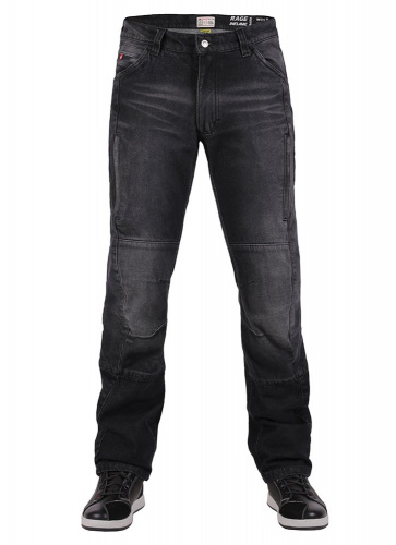 Inflame Мотоджинсы мужские Rage темно-серый в Калиниграде