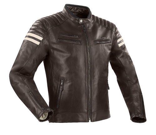 Segura Куртка кожаная Funky Brown/Beige в Калиниграде