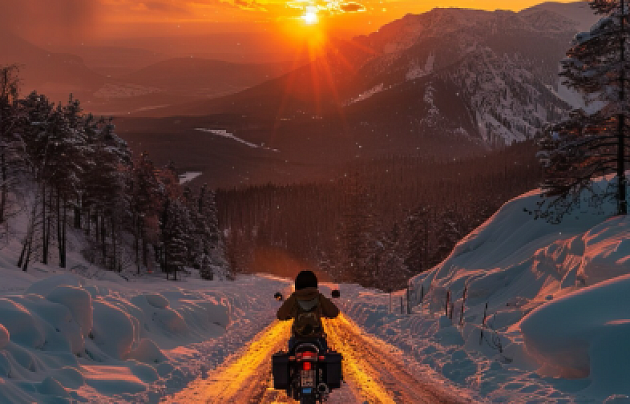 Как подготовить мотоцикл к зиме