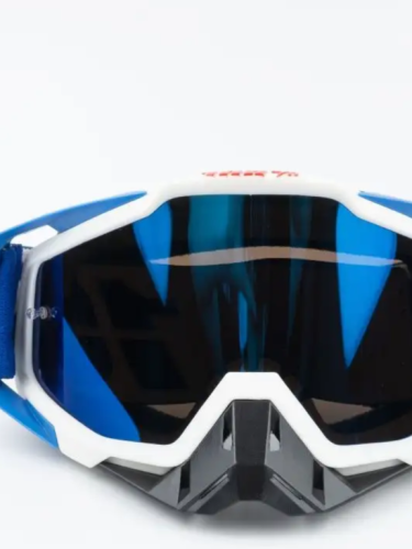 100% Replica Маска Бело-синяя линза иридиум в Калиниграде