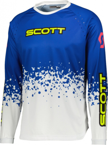 Scott Джерси 350 Race Evo blue/white в Калиниграде