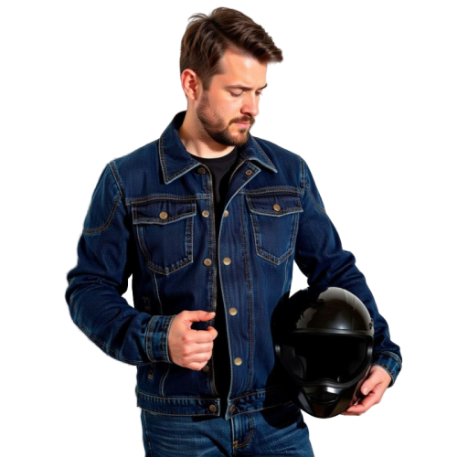 Inflame Куртка мужская Liverpool хлопок+арамид синий в Калиниграде