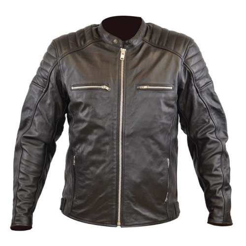 MCP Мотокуртка мужская кожаная Iron черный в Калиниграде