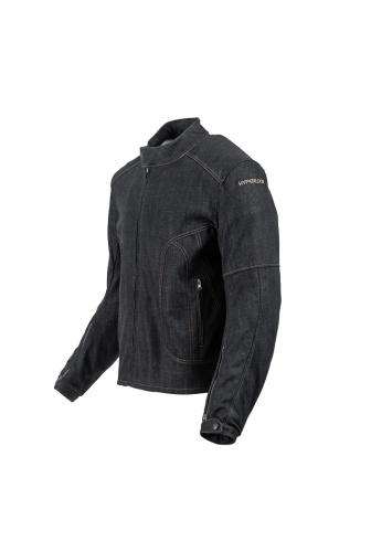 Hyperlook Мотокуртка джинсовая Lion denim Синий в Калиниграде