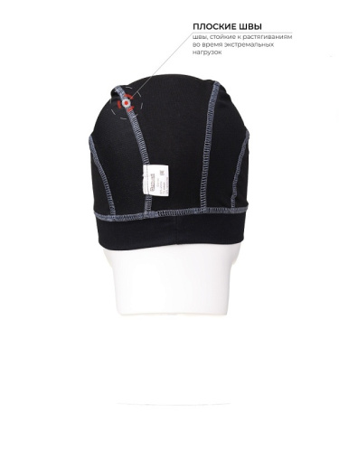 Starks Подшлемник-Шапочка Half черный в Калиниграде