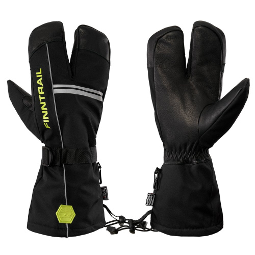 Finntrail Перчатки Lobster 2800 GraphiteYellow в Калиниграде