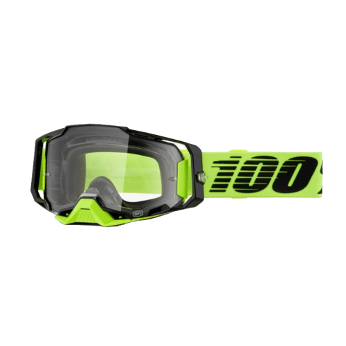 100% Очки Armega Neon Yellow / Clear в Калиниграде