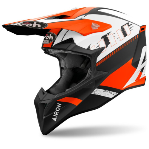 Airoh Мотошлем Wraaap Feel Orange Matt в Калиниграде