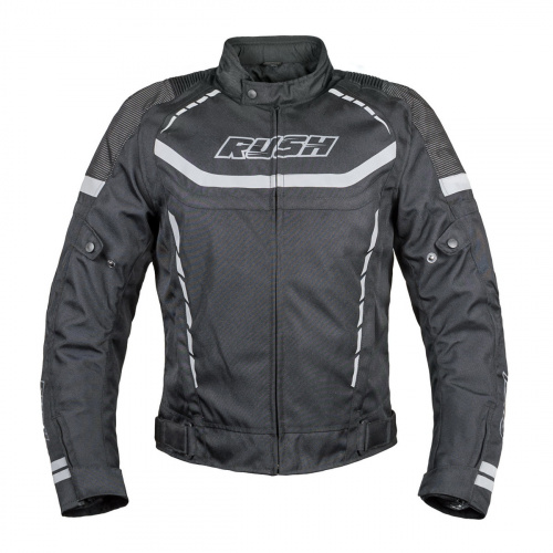 Rush Мотокуртка Walter текстиль Черный/Серый в Калиниграде